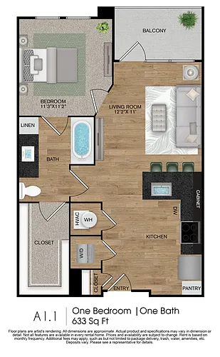Floor plan A11