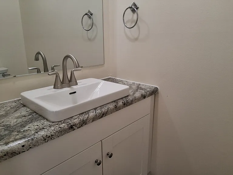 Half Bathroom on the main level