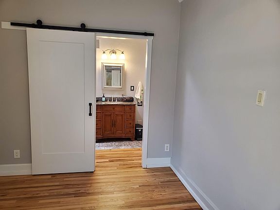 Master bath (recently remodeled since this photo - has full shower)