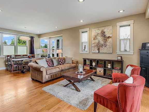 Open Living & Dining