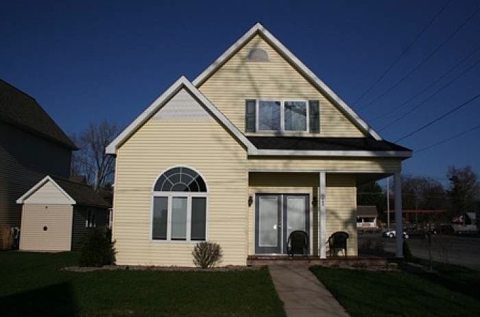 Front looking from lake