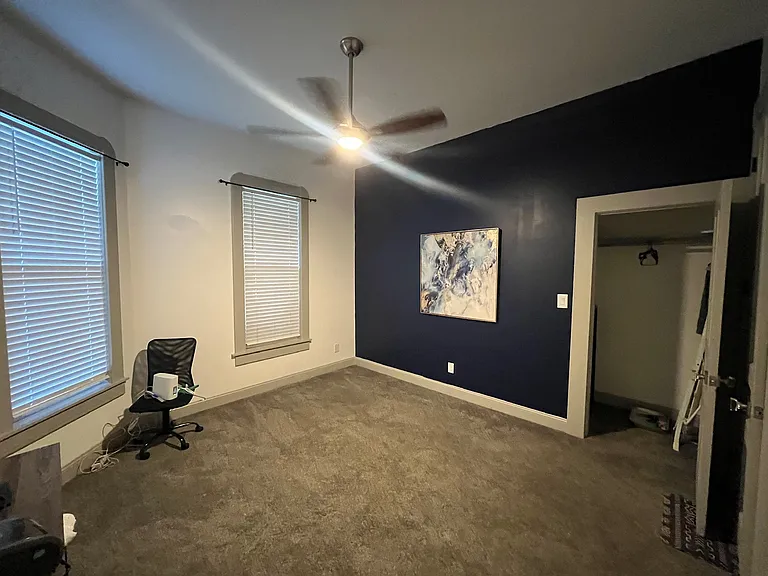 Bedroom #1 with closet view
