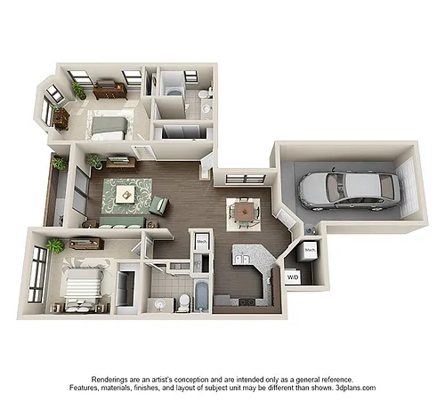 Floor plan Elle B1