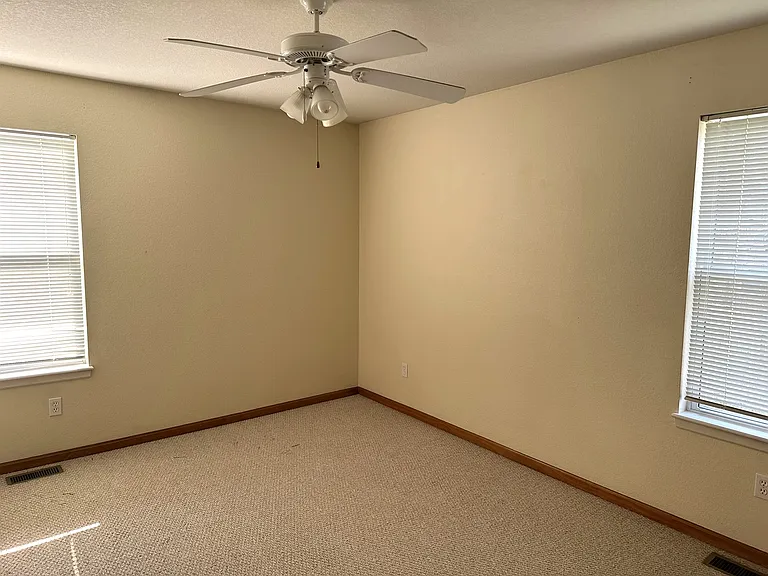 Main floor primary suite