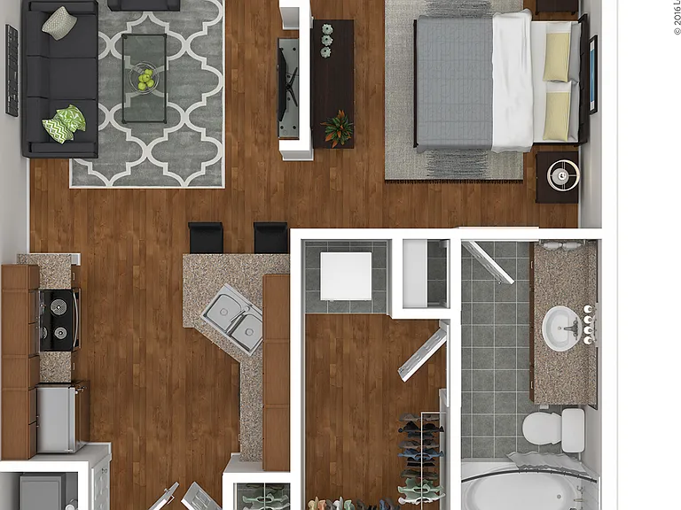 M Station - Penn - 1 Beds - 1 Baths - 564 Sq. ft.