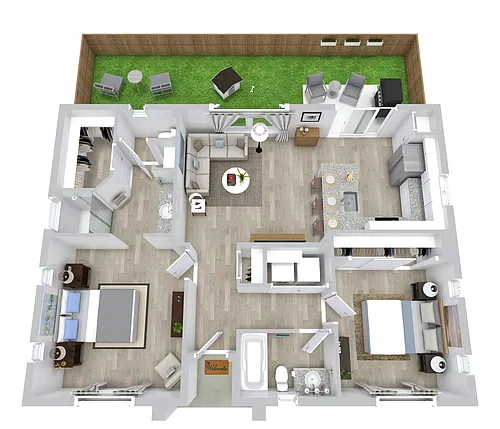 Floor plan The Retreat