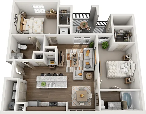 Floor plan B2