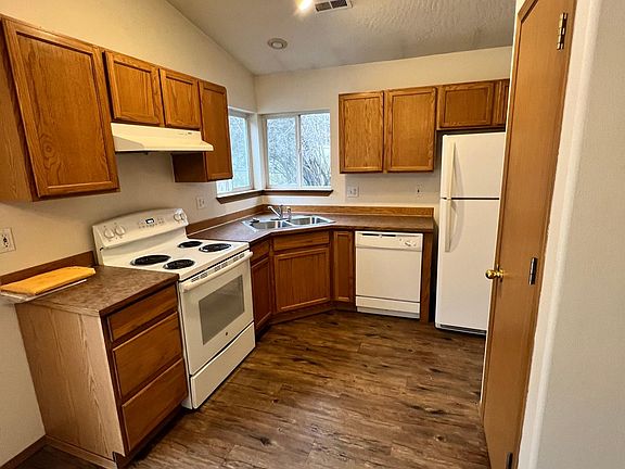 kitchen with low maintenance flooring