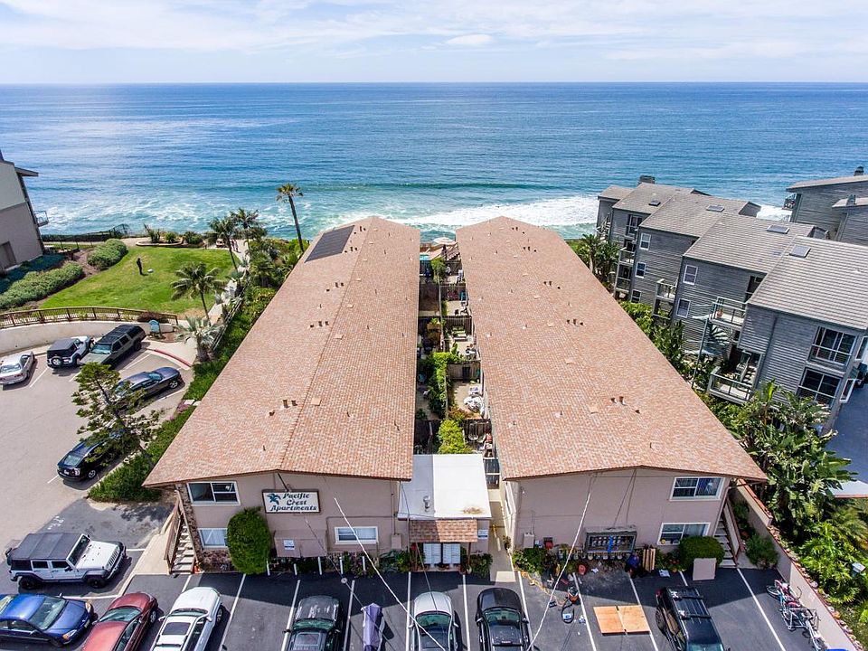 Drone shot of property