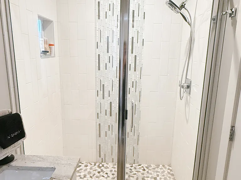 Master bathroom shower
