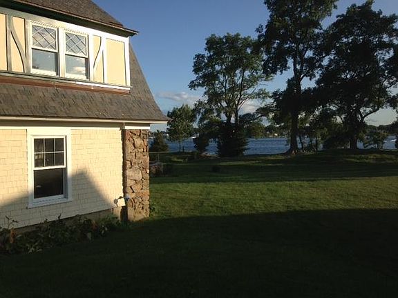 Back side of the carriage house