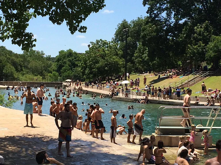 walk to Barton Springs pool!