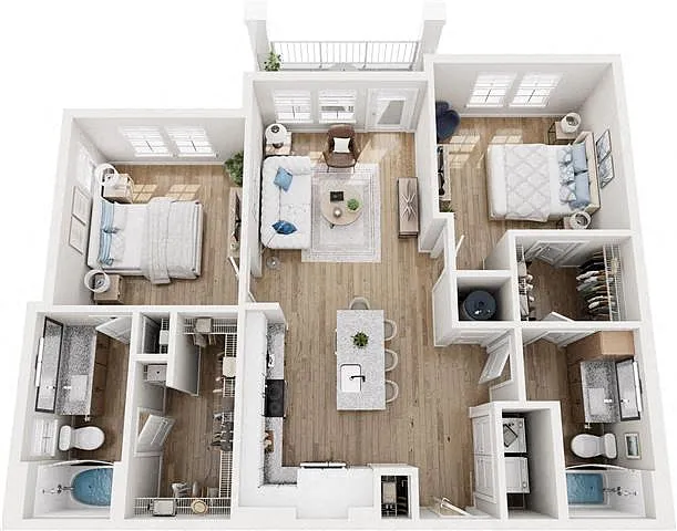 Floor plan B2