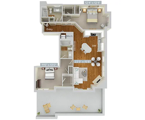 Floor plan B23-1285