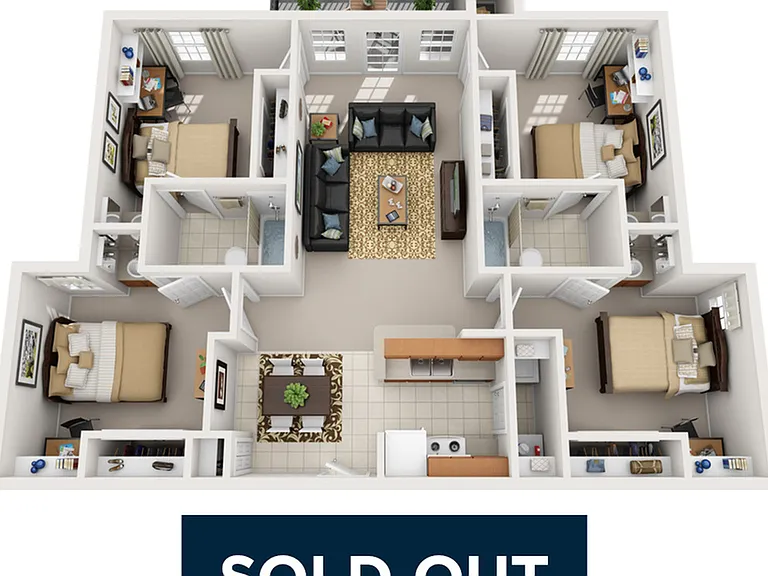 4 Bedroom | 2 Bathroom 4 Bedroom | 2 Bathroom