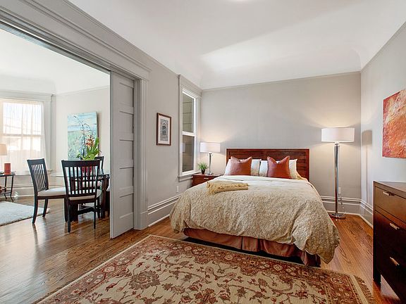 Configured as bedroom, could be dining