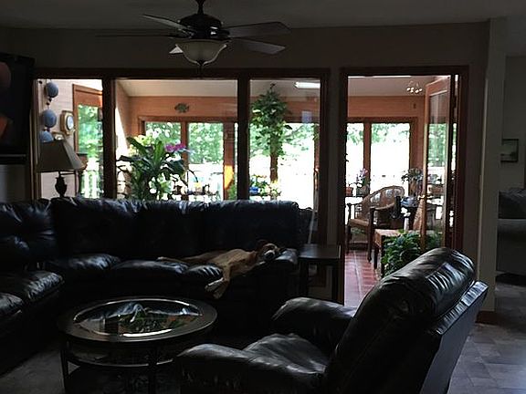 Sunroom and Kitchen area