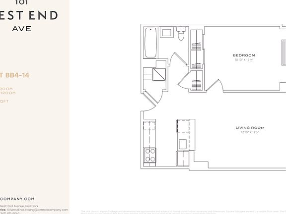 2nd image of 101 W End Ave APT 14BB