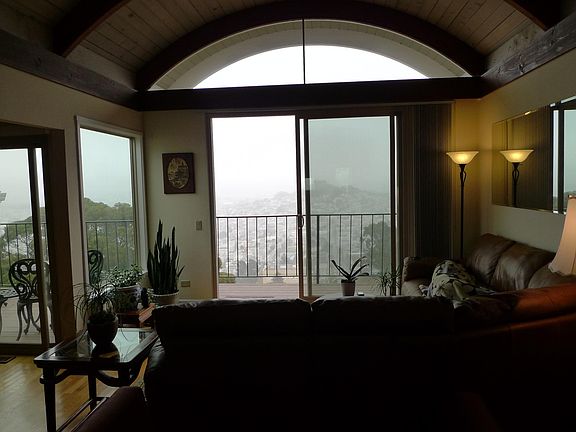 View from living room