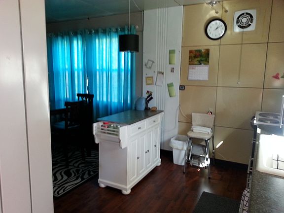 Kitchen from back door