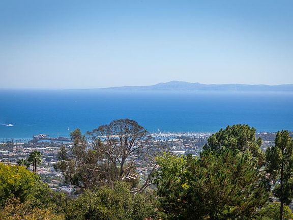 City, ocean and island views