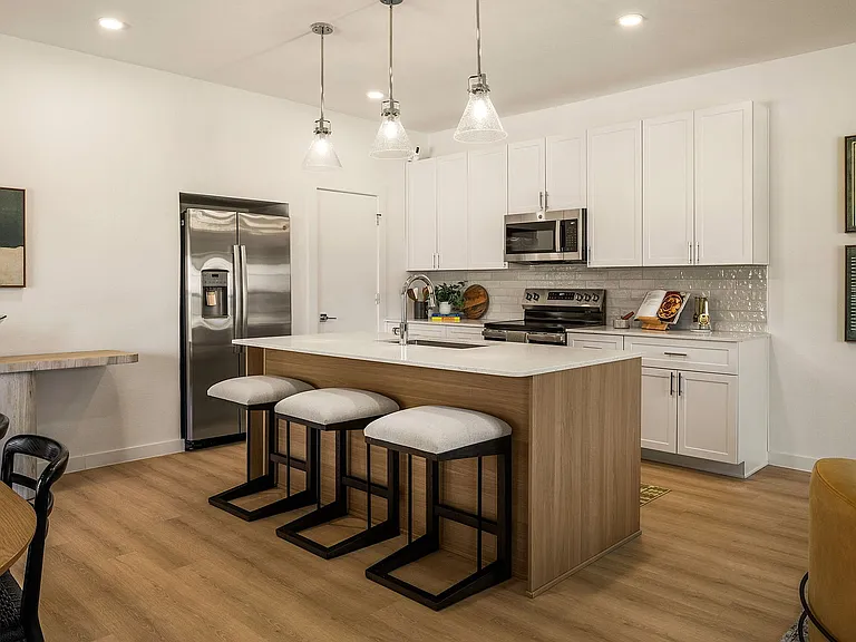 The Ascent townhome, model home