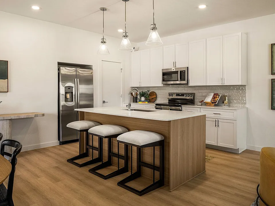 The Ascent townhome, model home