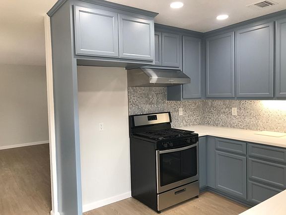 New Kitchen open space for refrigerator