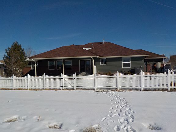 House backs to open space.