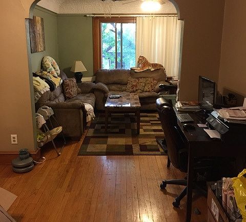 dining room - living room
