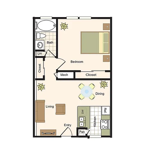 Floor plan Floorplan A