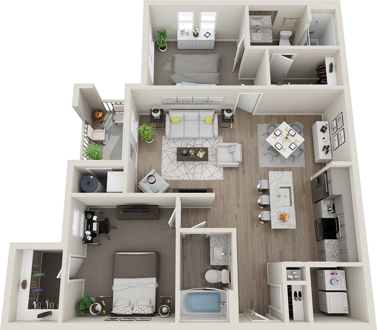 Floor plan B2