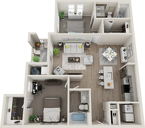 Floor plan B2