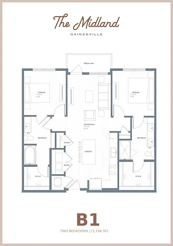 Floor plan B1