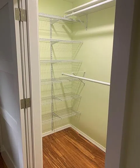 50% View of Master Bedroom Walk In Closet