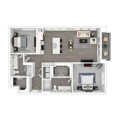 Floor plan B6