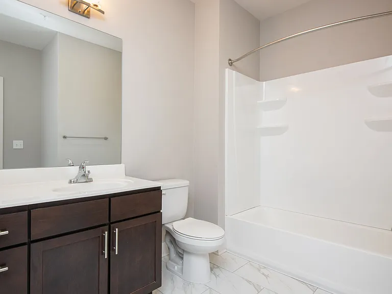 Tiled bathrooms
