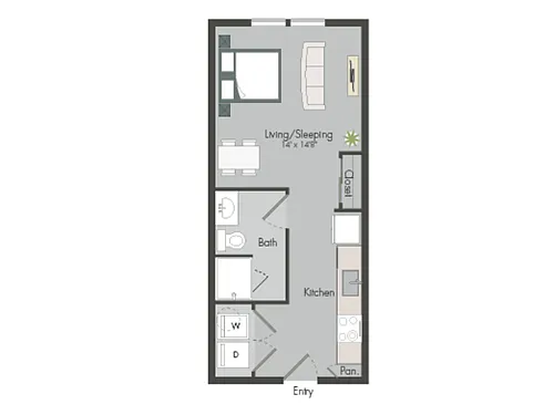 Floor plan E1A