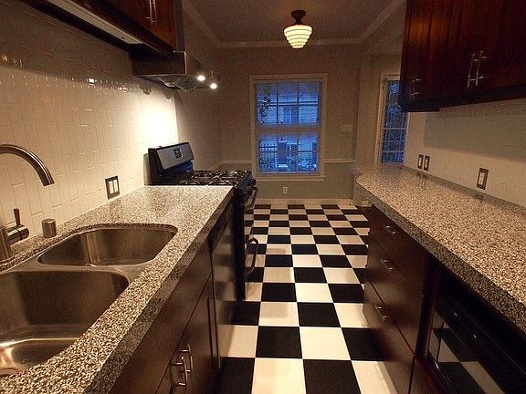 Kitchn towards dining area