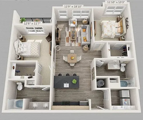 Floor plan COLBERT