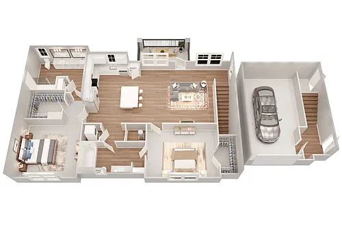Floor plan Rose