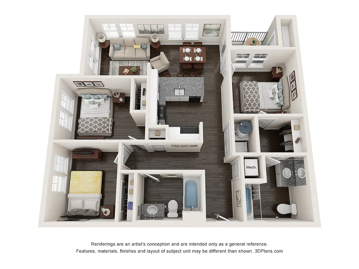 Floor plan C1