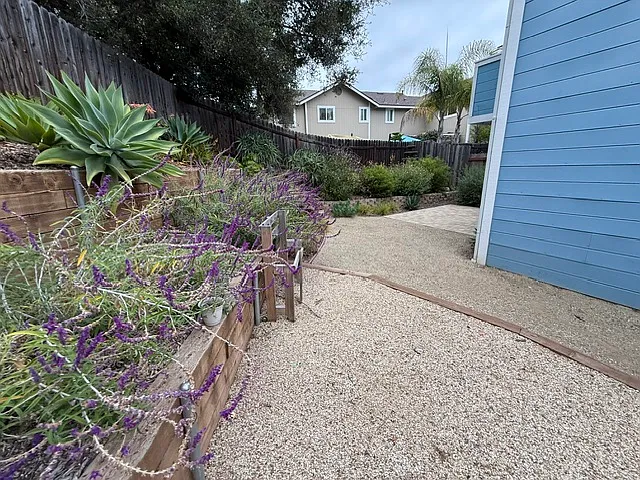 Second view of side yard