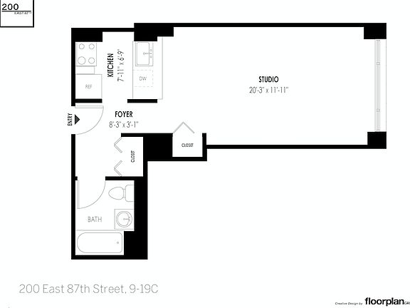 2nd image of 200 E 87th St APT 12C