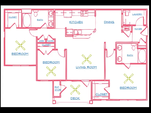 Floor plan Queen Alexandra