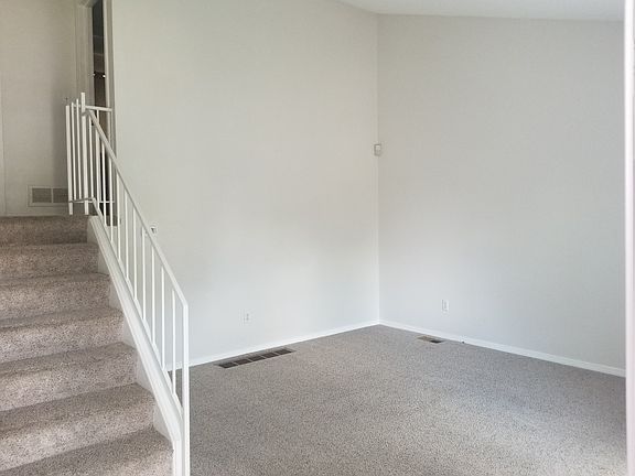 Living Room with vaulted ceiling
(Photo taken from inside the front door)