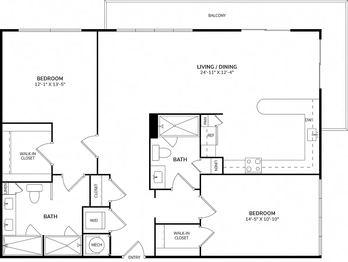 Floor plan B3