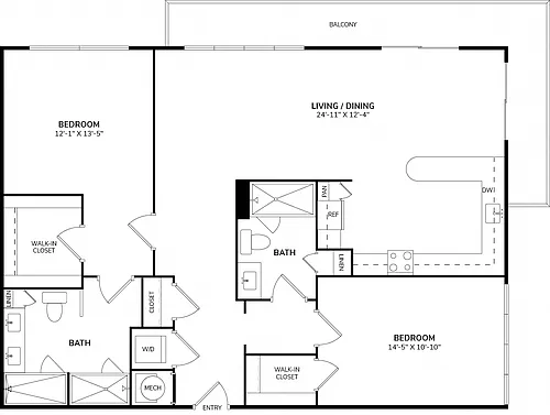 Floor plan B3