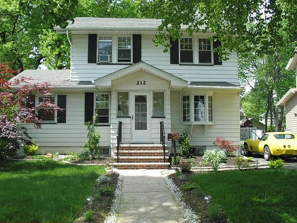Front of home.