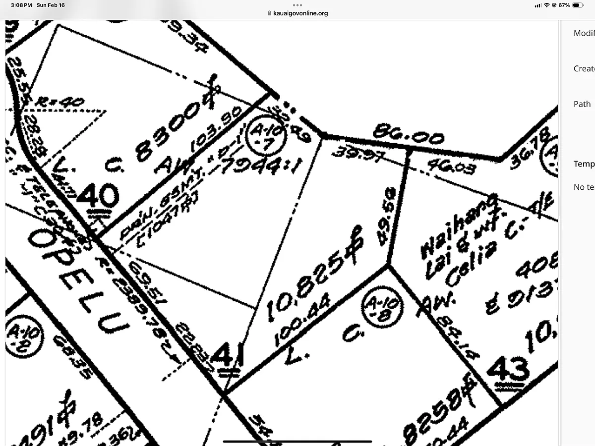 Photo 2 of 12 - 5087 Opelu St #2 - Hanalei, HI Large lot 10,825 sq' - 5087 Opelu St #2